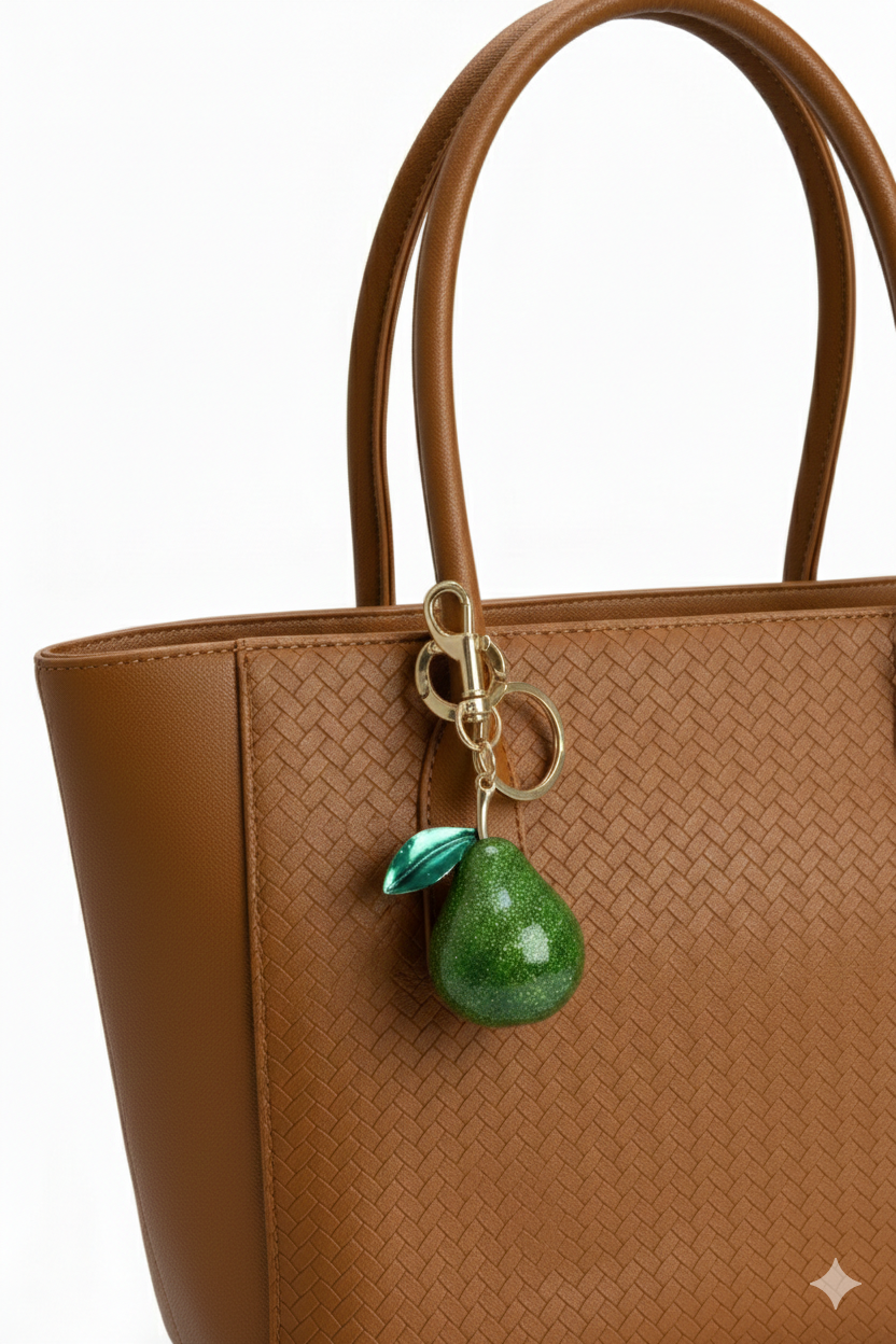 SOFÍA – Charm de pera decorativo para bolso estilo cute