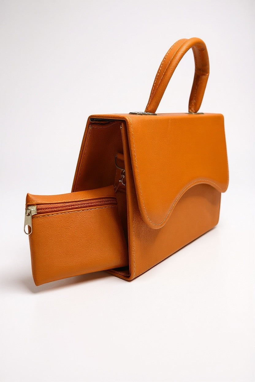 VIENNA — Bolsa de mano estructurada con monedero incluido