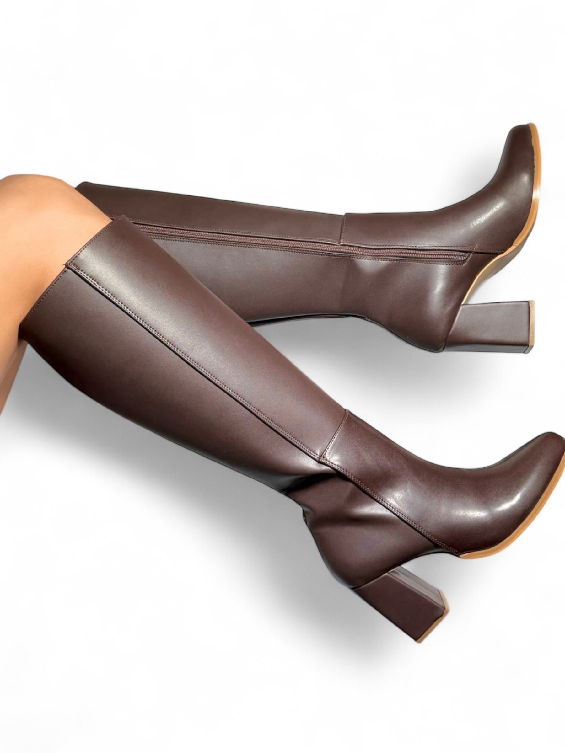 DALALI Botas altas de tacón bloque