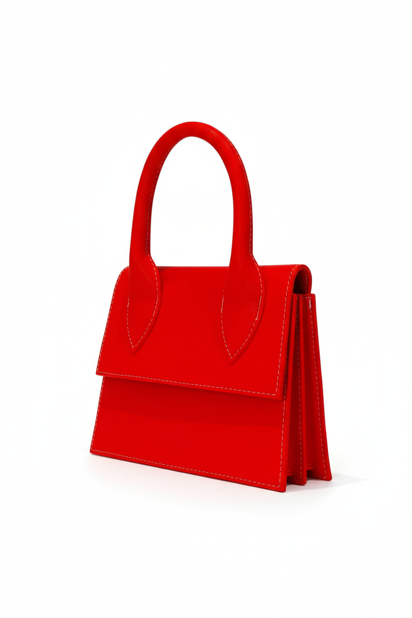 PALERMO – Bolsa mini estructurada con asa rígida y correa desmontable