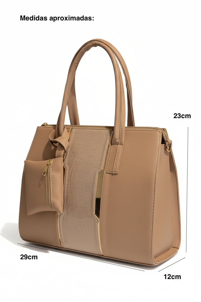 ARIELA – Bolsa de mano mediana uso diario, casual o oficina