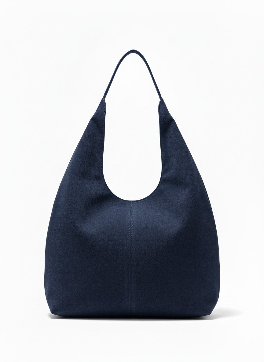 Bolsa hobo gamuza amplia casual de hombro  – SAVONA