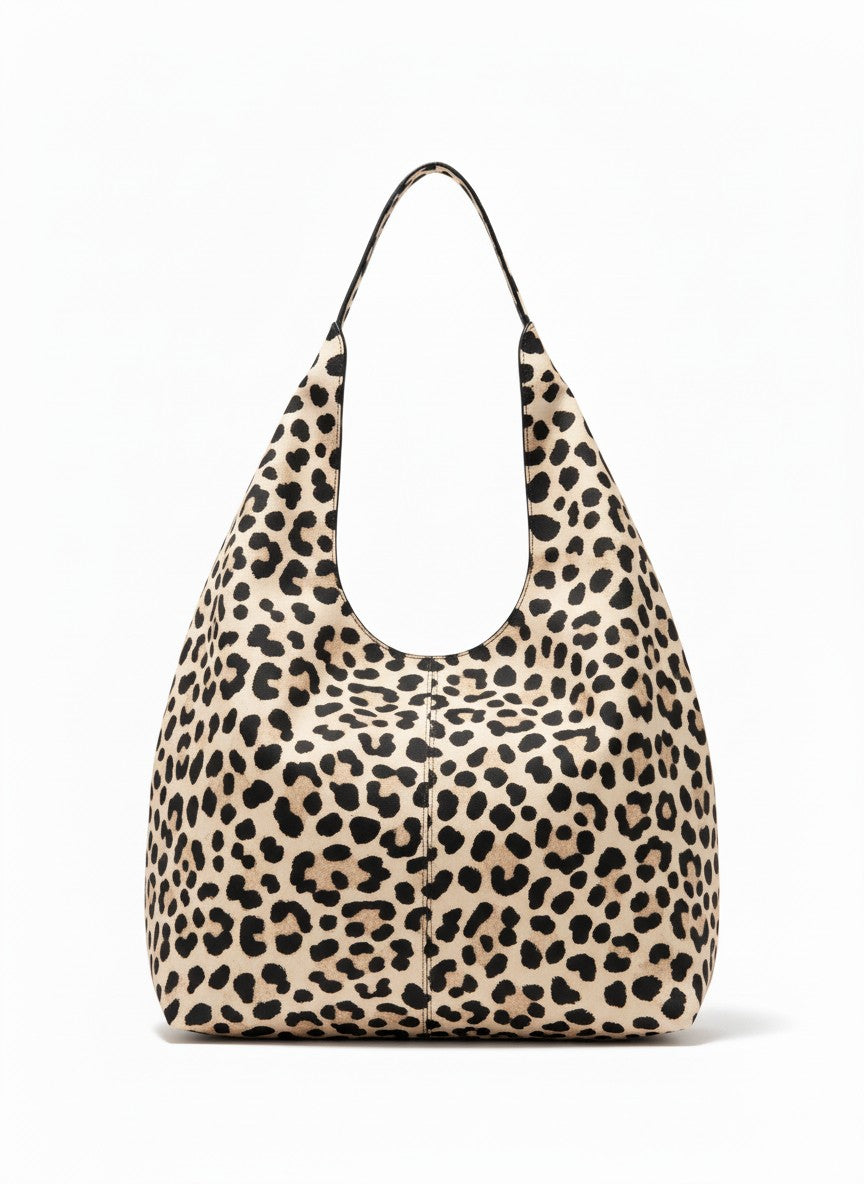 Bolsa hobo gamuza amplia casual de hombro  – SAVONA