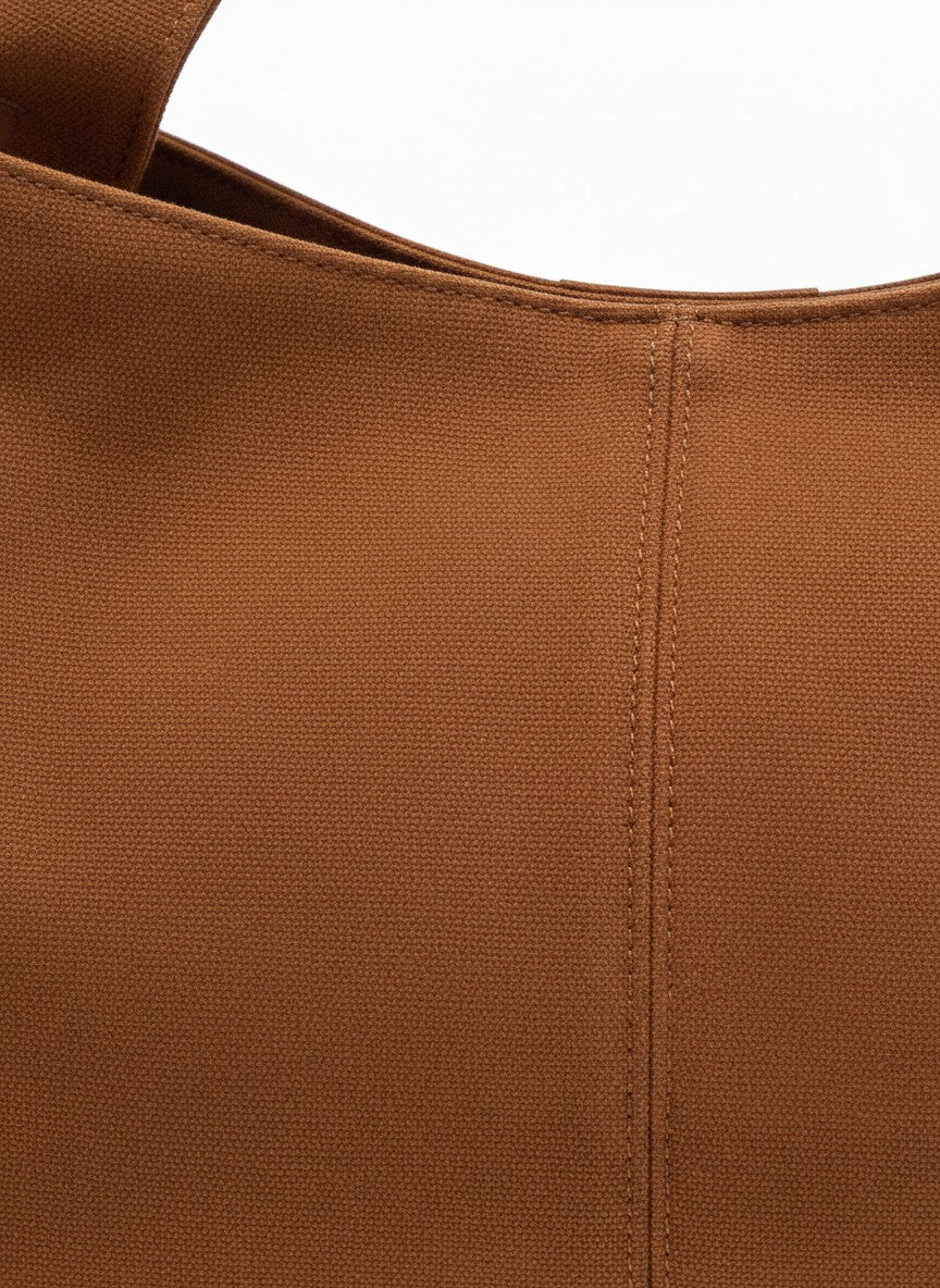 Bolso de mano acabado gamuza otoñal con correa desmontable – LUCCA