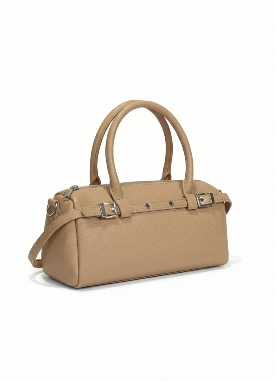 VERONA – Bolsa de mano tipo baguette estructurada casual