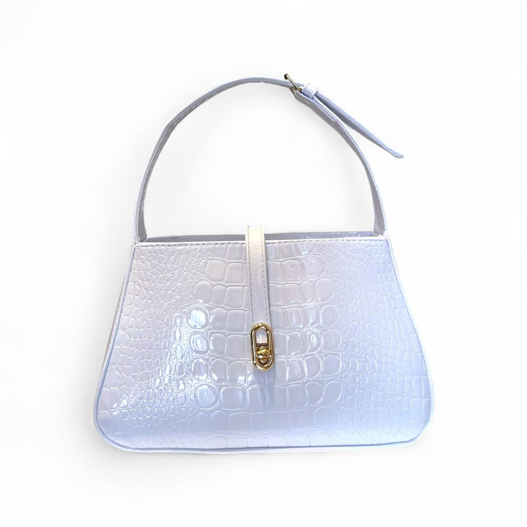 ALLEGRE - Bolsa Mediana  Croco Brillo