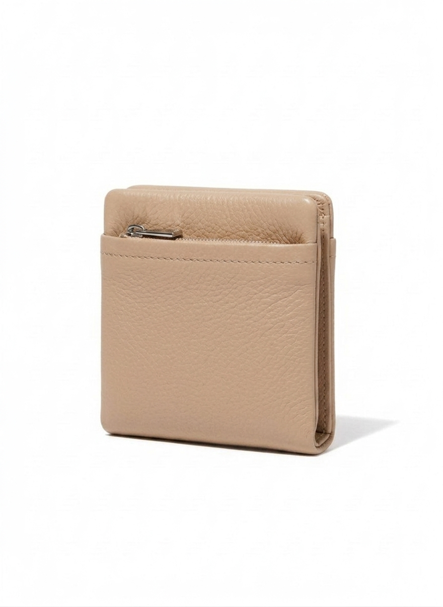 Cartera mujer con zipper y ranuras para tarjetas – BRUMA