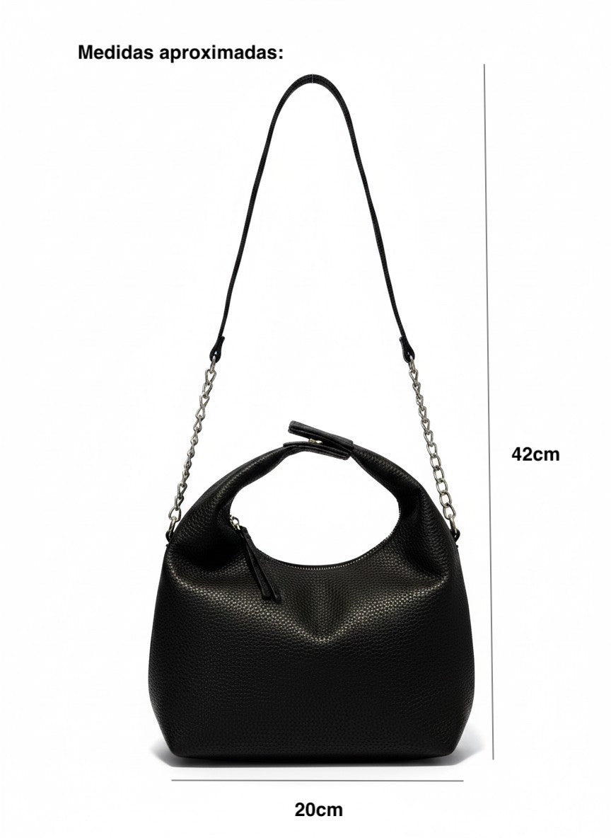 Bolsa mini de mano con correa de cadena – BUDAPEST