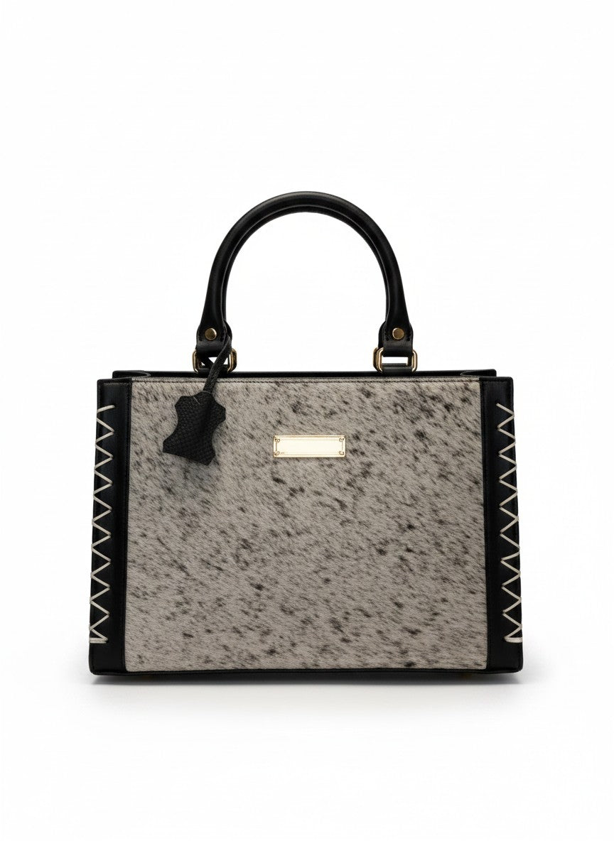Bolsa tote con estampado de vaca – AUSTIN color vaquita, DALALI MX