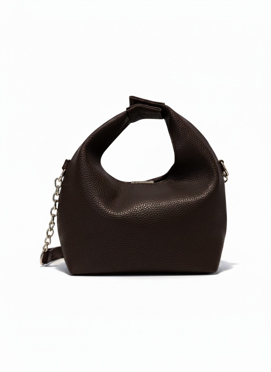 Bolsa mini de mano con correa de cadena – BUDAPEST