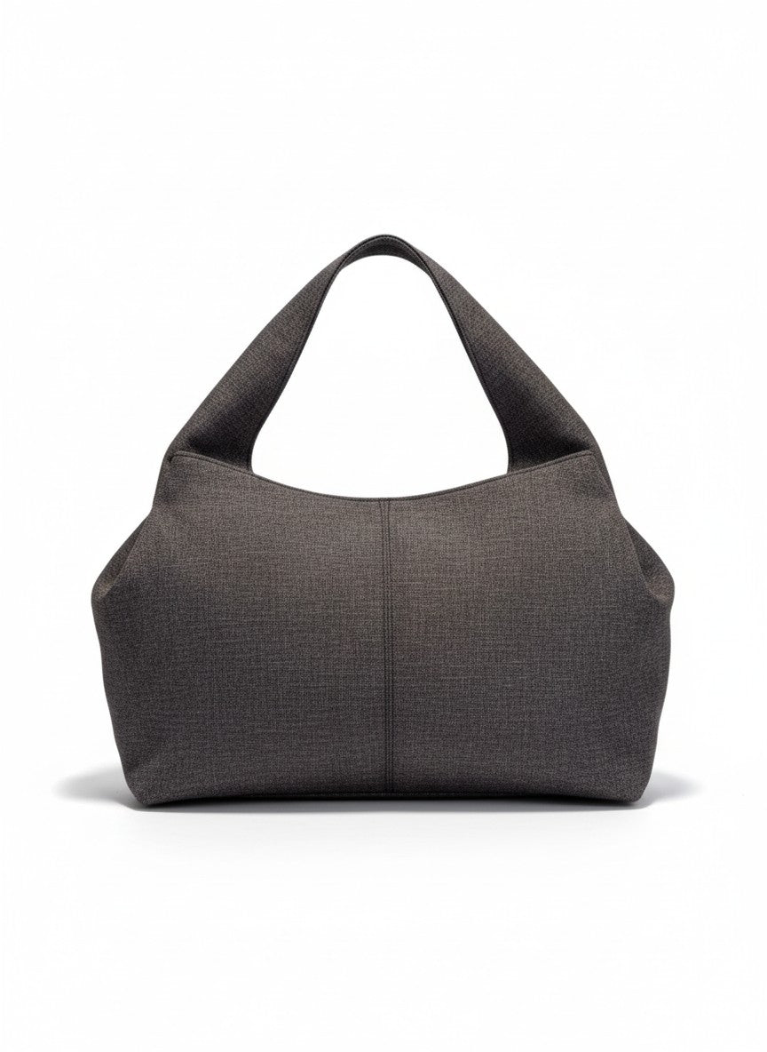 Bolso de mano acabado gamuza otoñal con correa desmontable – LUCCA