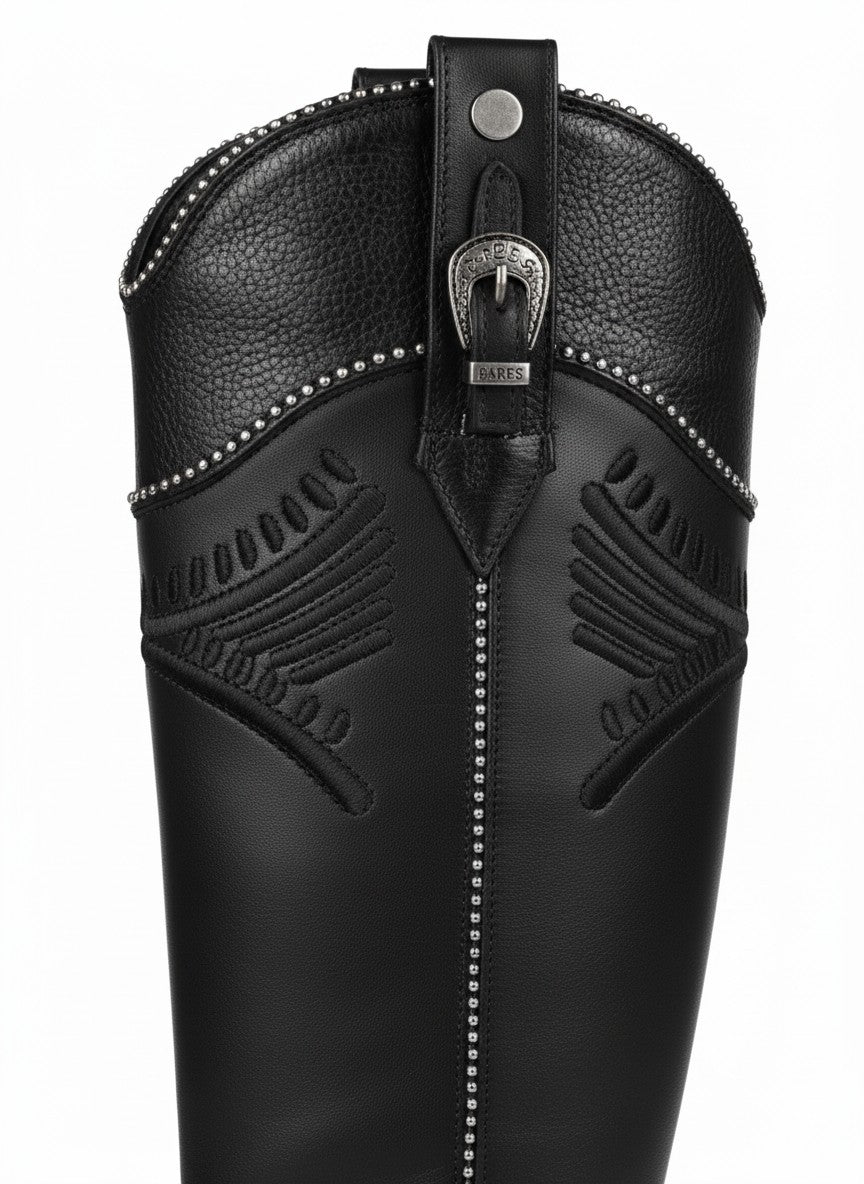 Bota vaquera de caña alta para mujer – ZACATECAS