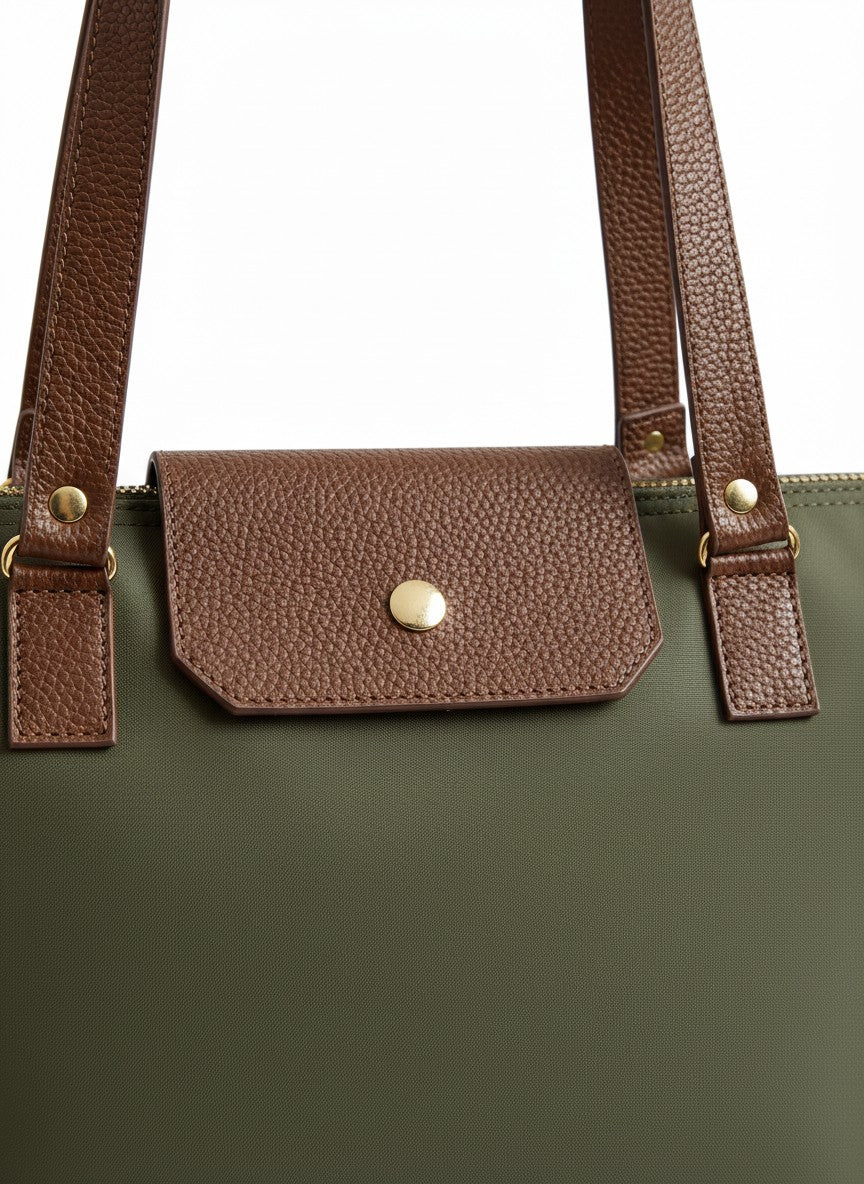 Bolso amplio con asas largas para llevar al hombro - TULUM