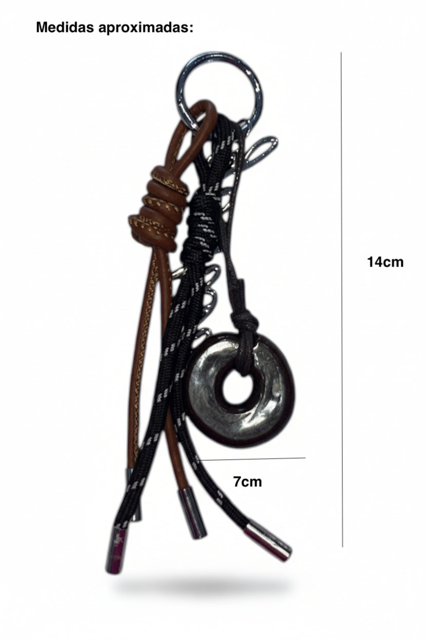 DONI - Charm llavero decorativo para bolso con colgante de dona