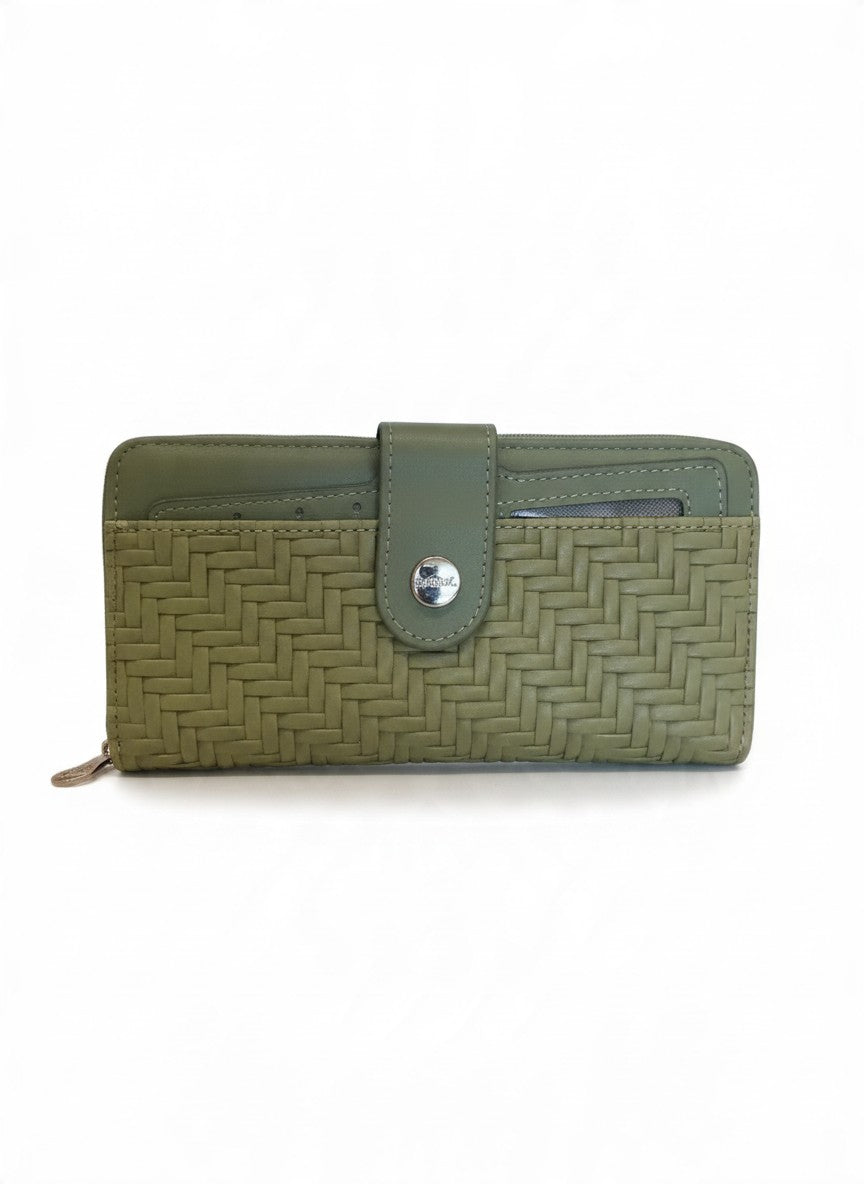 Cartera grande de cremallera con compartimentos – MALLORCA