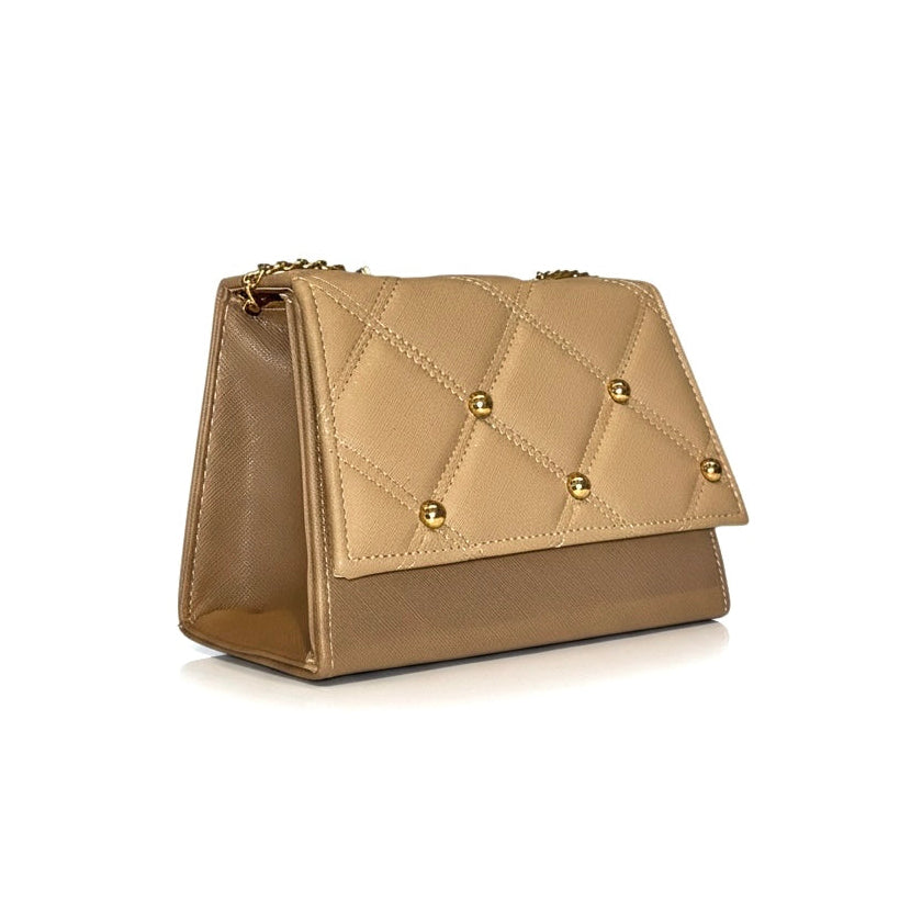 FAYE - Clutch  Acolchado con Cadena