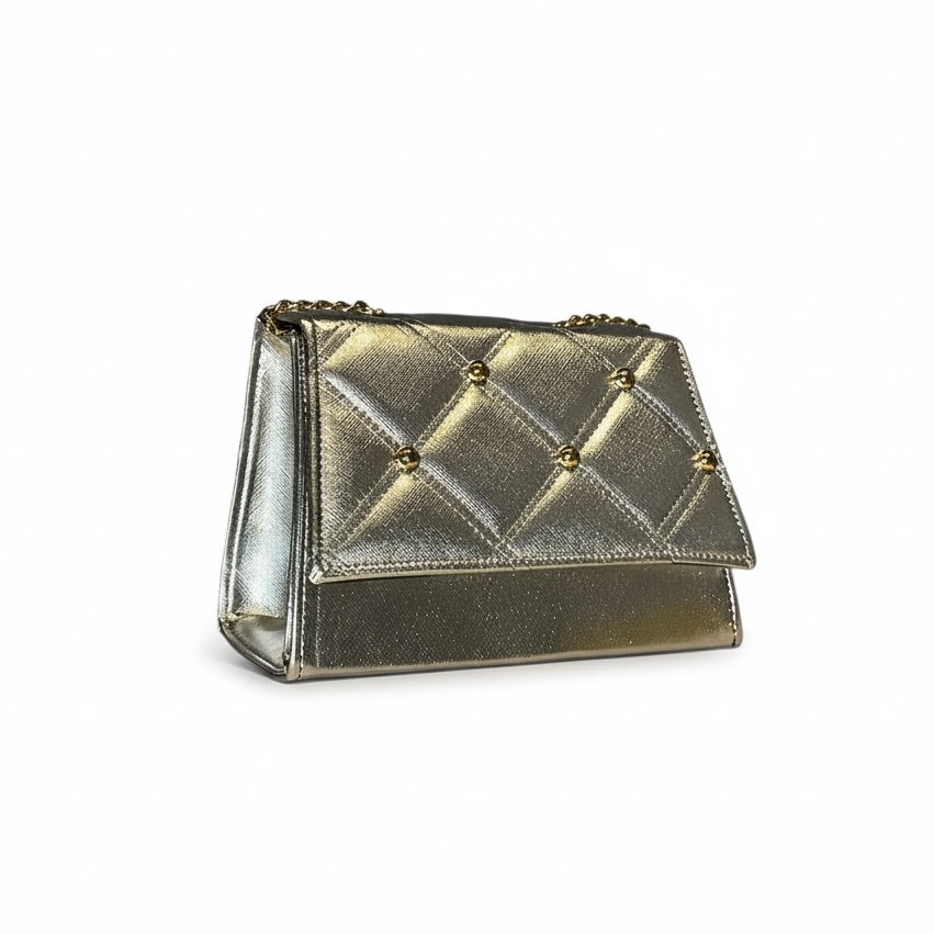 FAYE - Clutch  Acolchado con Cadena