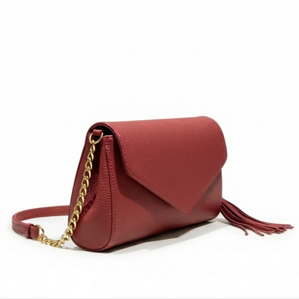 ESTELA - Bolso carteron estilo banderola de diseño minimalista