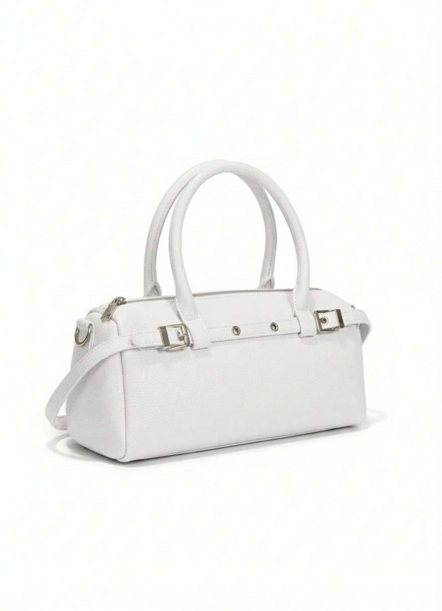 VERONA – Bolsa de mano tipo baguette estructurada casual