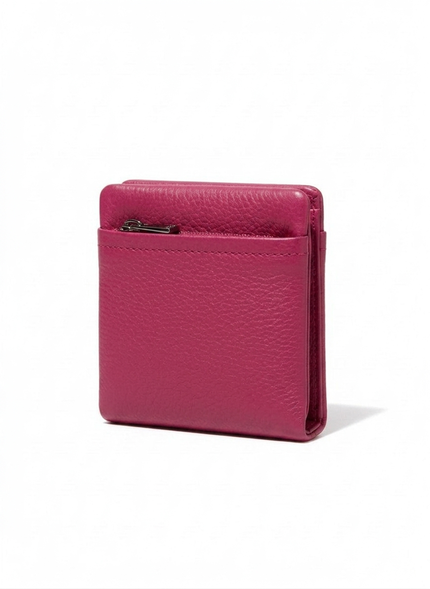 Cartera mujer con zipper y ranuras para tarjetas – BRUMA