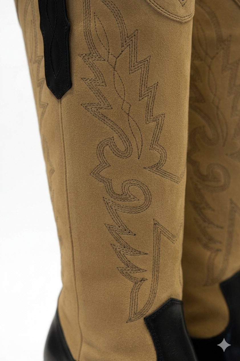 HORIZONTE  - Bota vaquera de tacón para mujer western cowboy