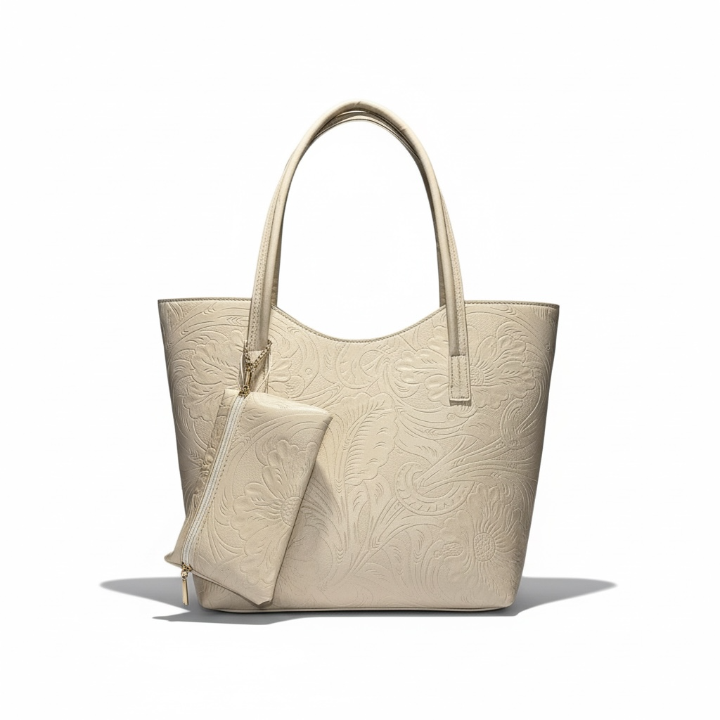 ROBLE — Bolso Tote Floral con Monedero Externo