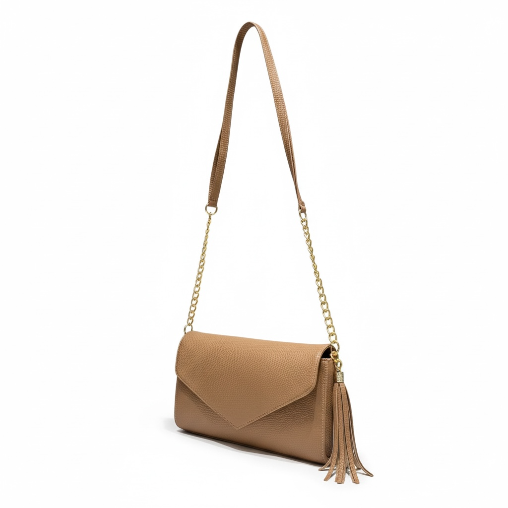 ESTELA - Bolso carteron estilo banderola de diseño minimalista