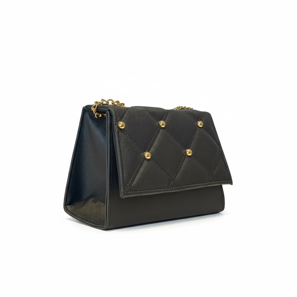 FAYE - Clutch  Acolchado con Cadena