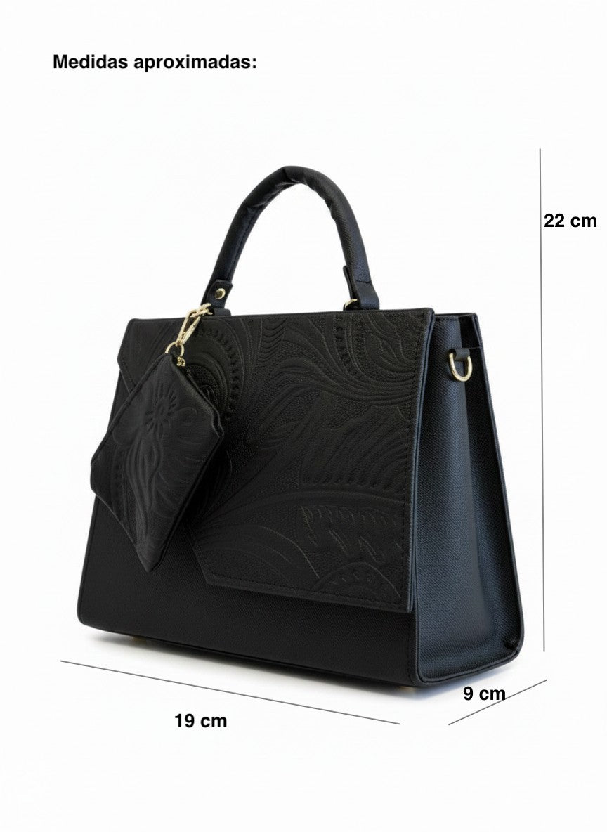 Bolso mini estructurado con monedero colgante – MERIDA