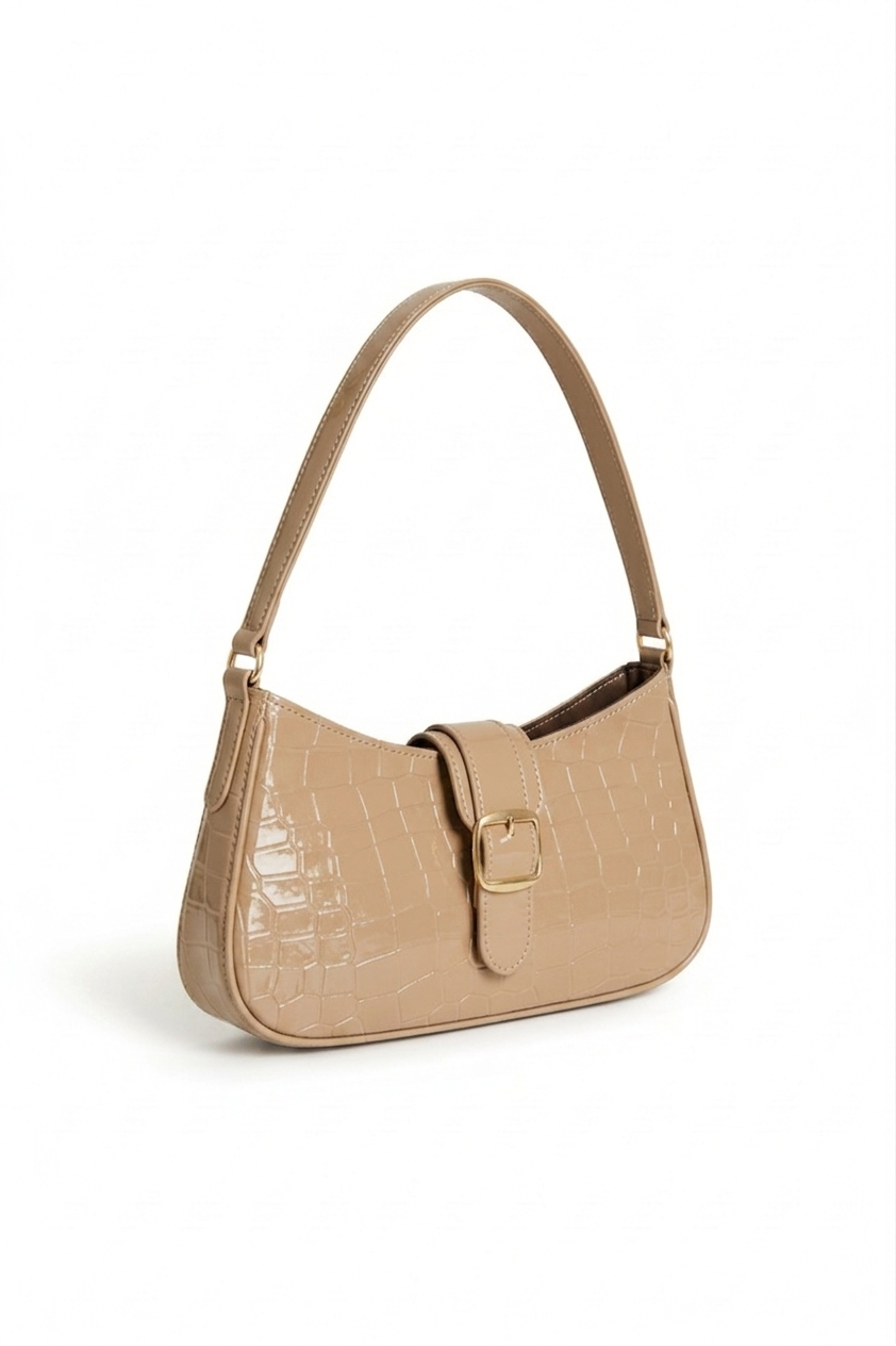 NÁPOLES – Bolsa pequeña de hombro tipo hobo shoulder casual