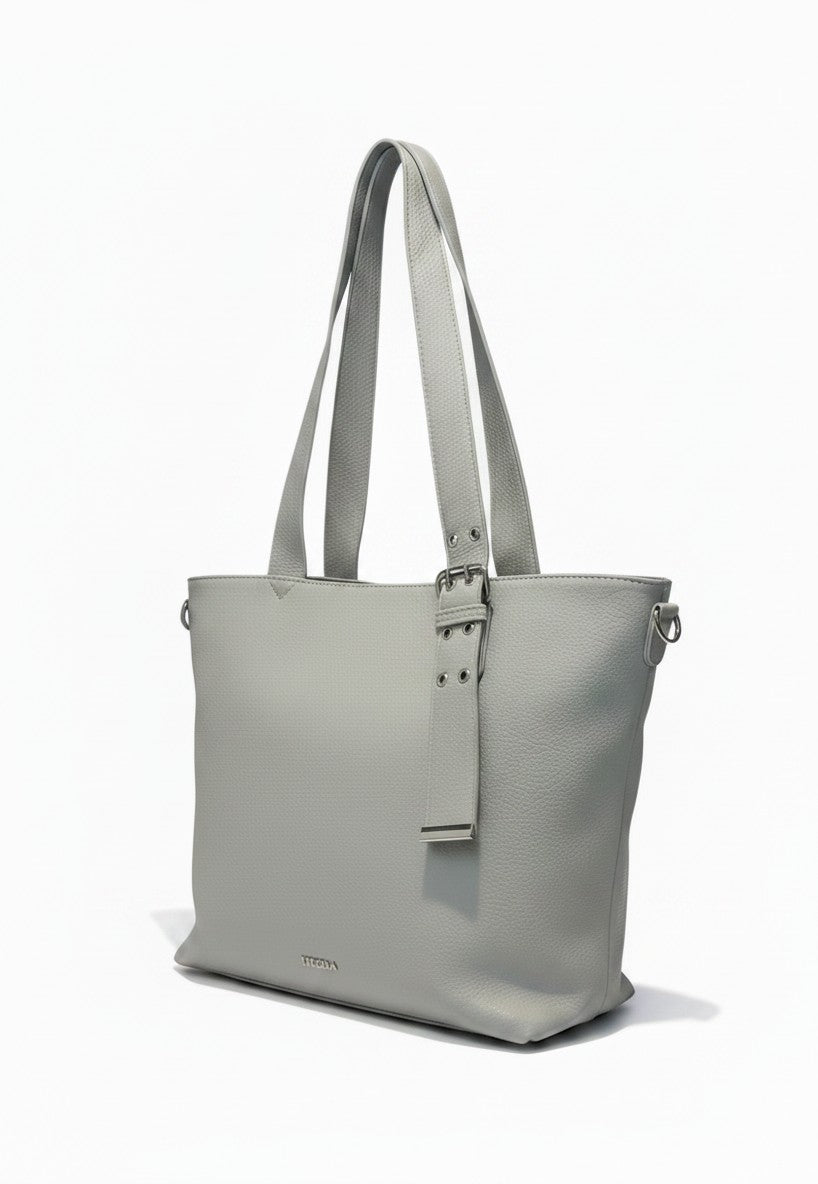 Bolso tote grande con correa desmontable y hebilla ajustable - NORDIC