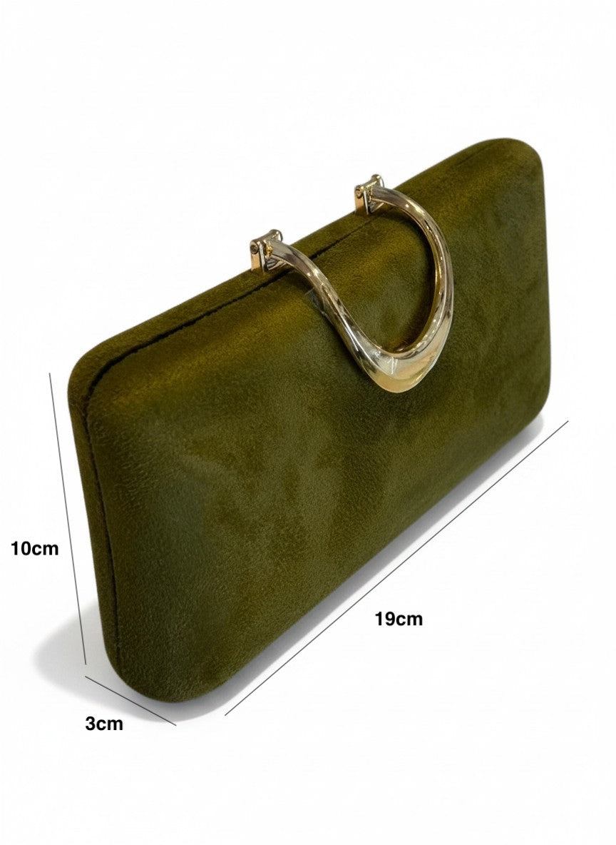 Bolsa de mano con correa de cadena desmontable – VERONA