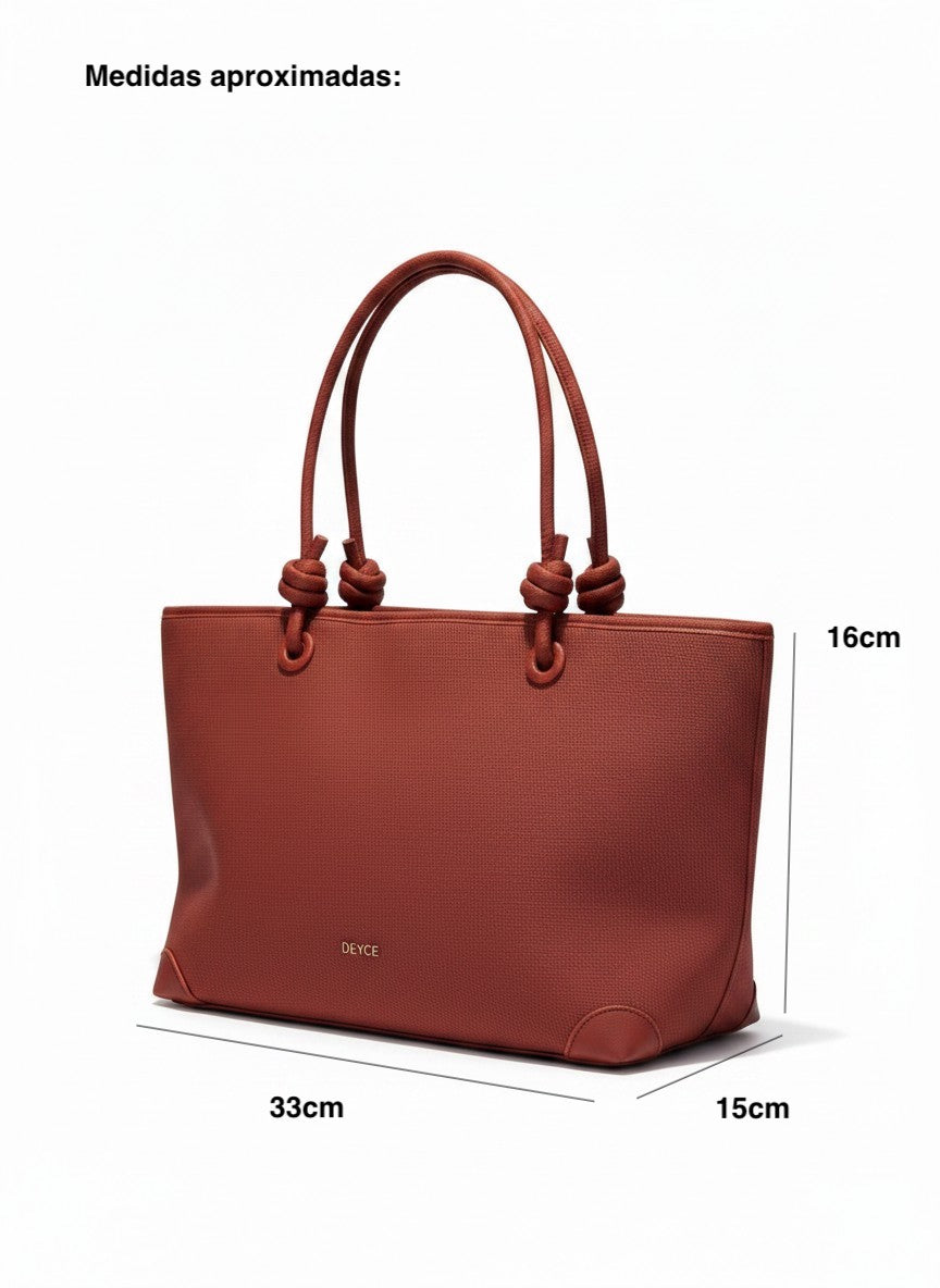 Bolso tejido beige – IBIZA