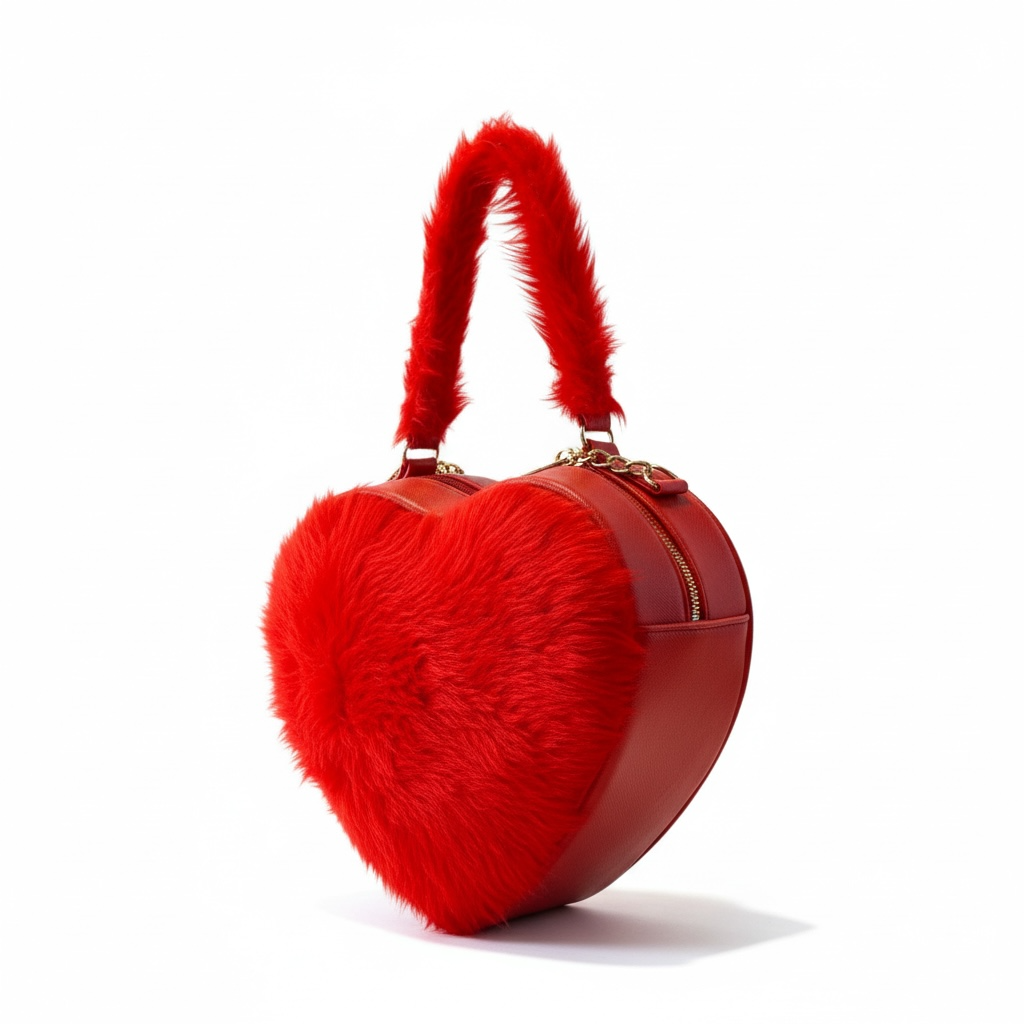 STELLA - Bolso de mano mediano en forma de corazón