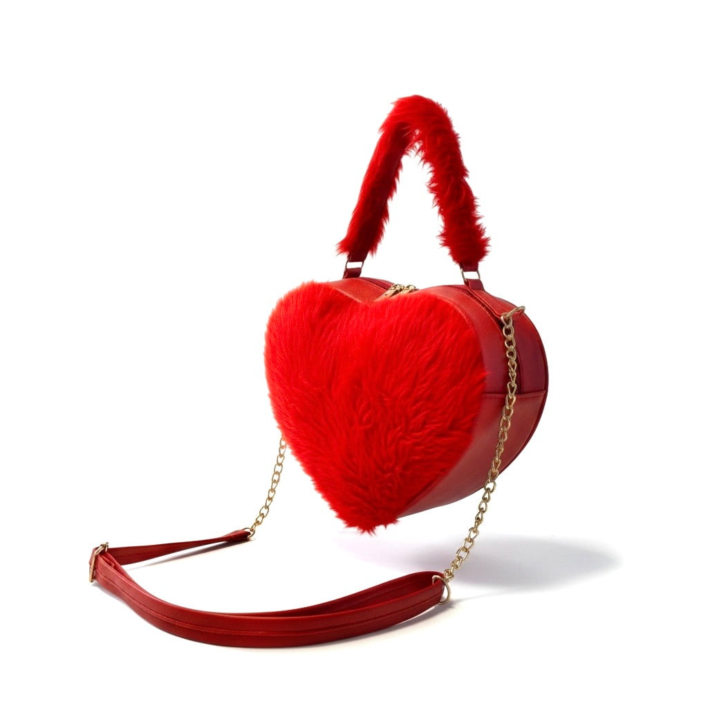 STELLA - Bolso de mano mediano en forma de corazón