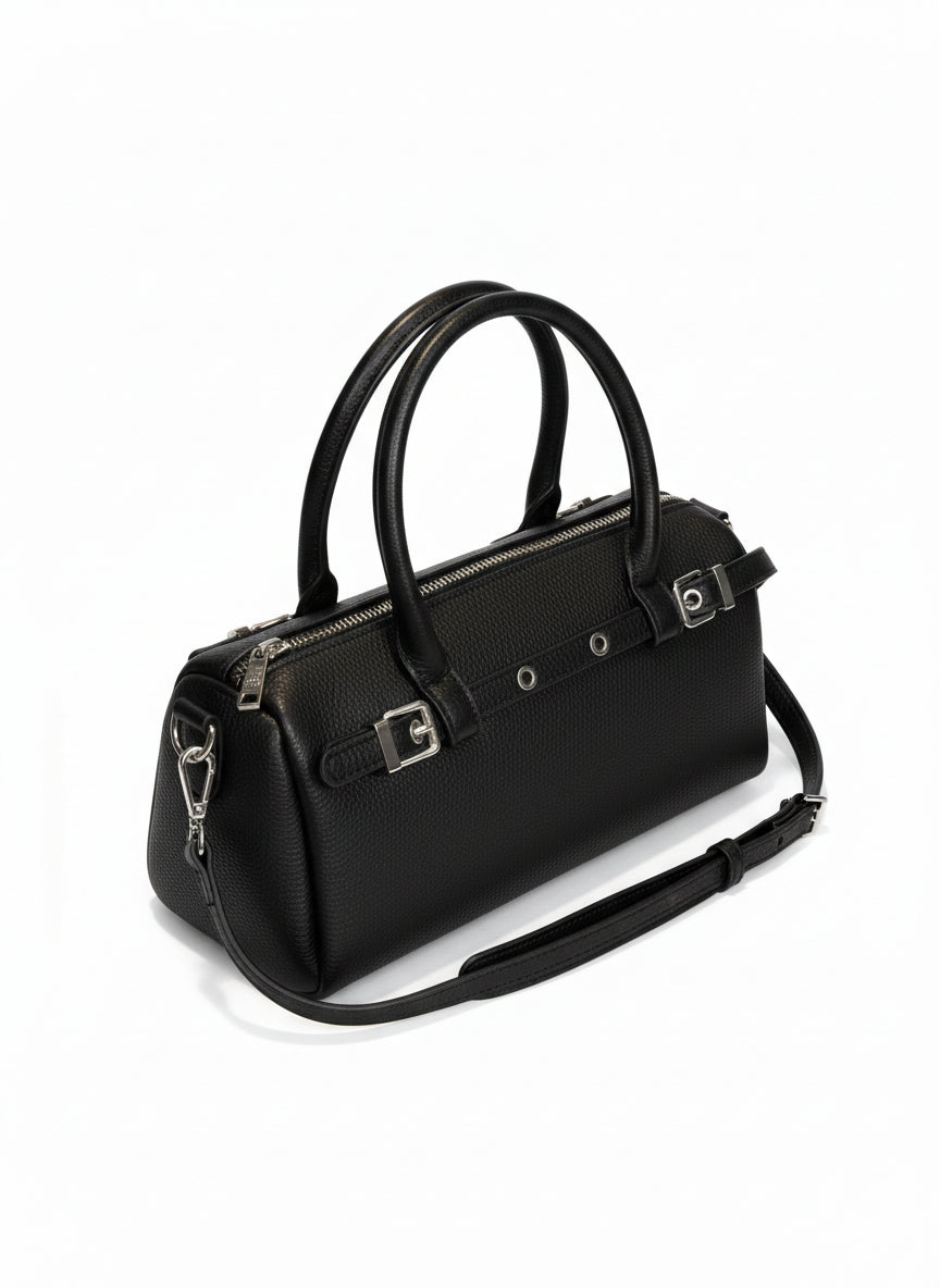 VERONA – Bolsa de mano tipo baguette estructurada casual