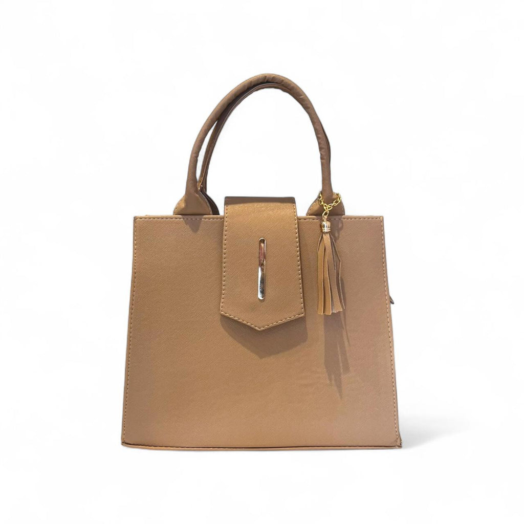 KENI - Bolso de mano estructurado con correa larga ajustable