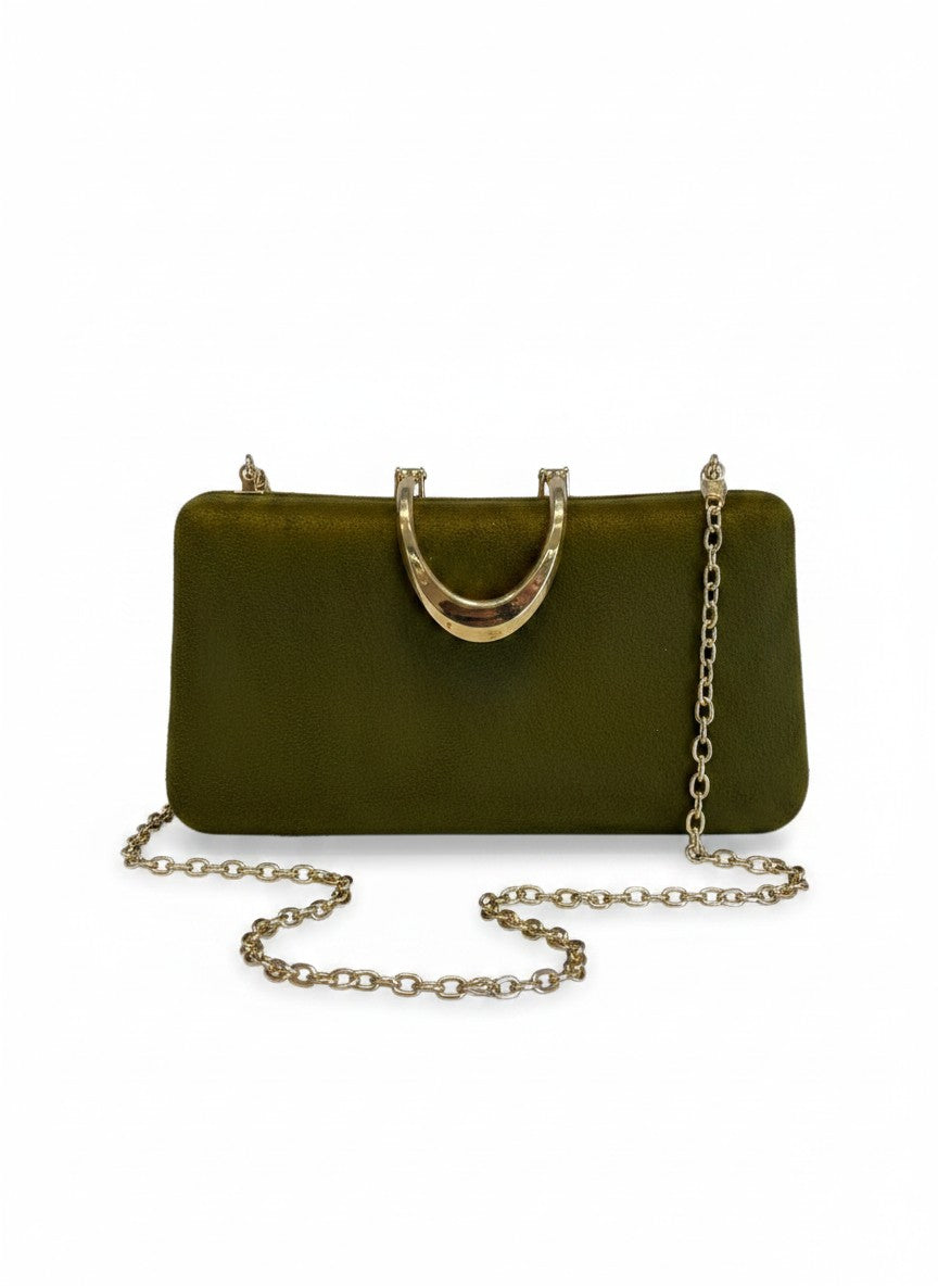 Bolsa de mano con correa de cadena desmontable – VERONA