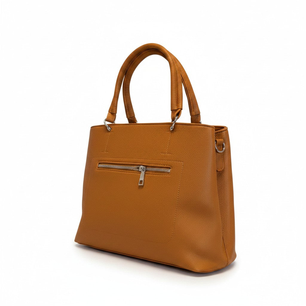 Bolso de mano café – CAPRI
