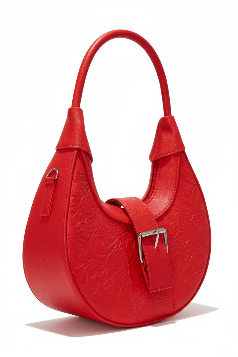 IMPERIA – Bolso hobo con diseño clásico grabado