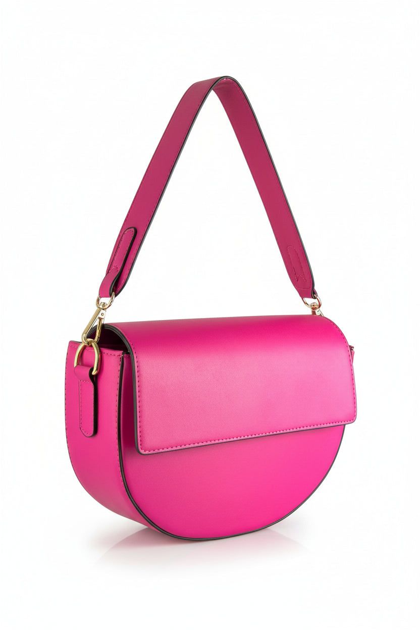 ROMI -Bolso media luna tipo hobo uso diario, eventos o casual