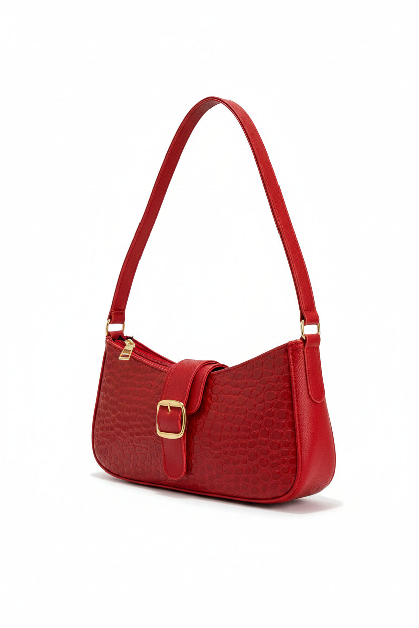 NÁPOLES – Bolsa pequeña de hombro tipo hobo shoulder casual