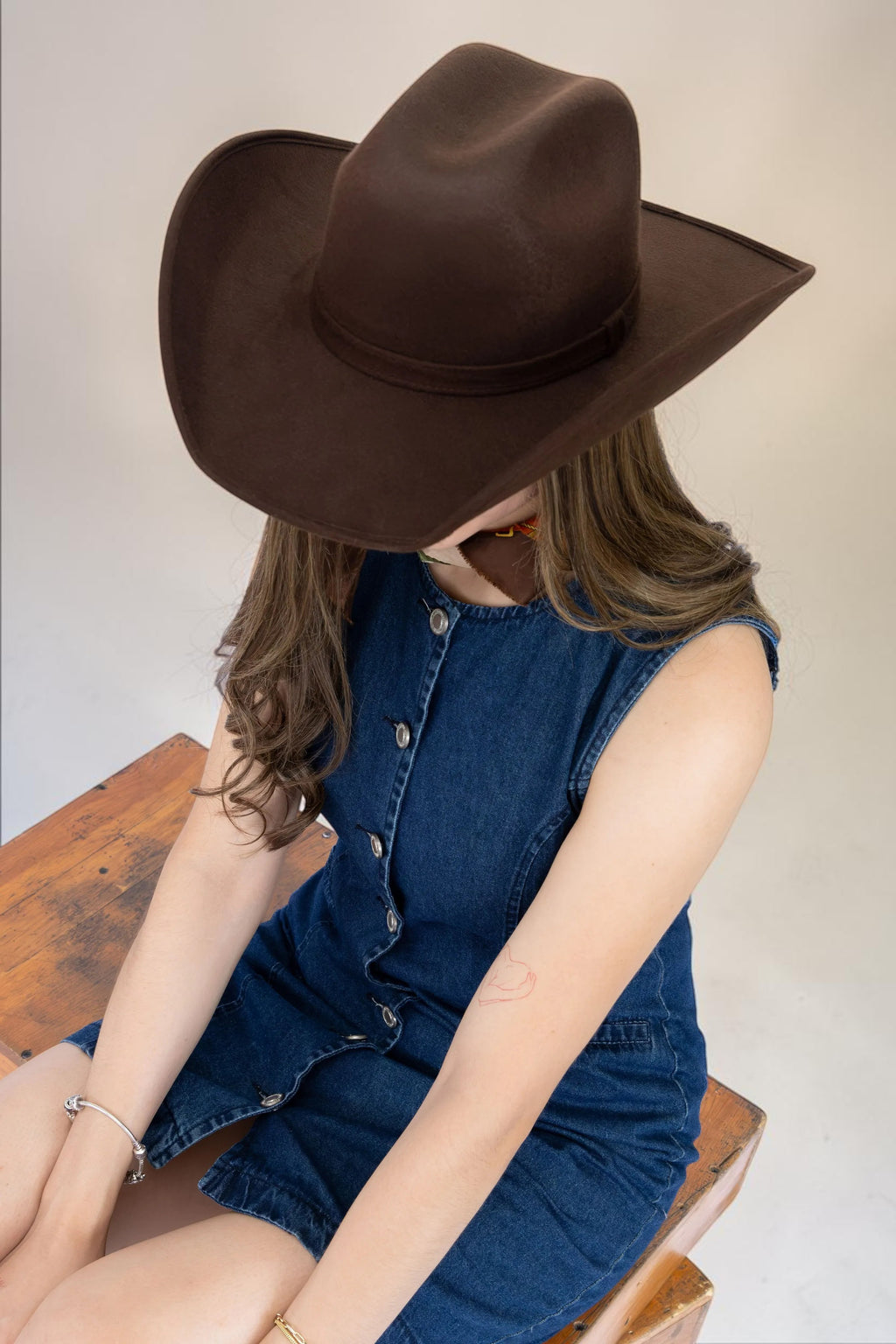 Texana vaquera tipo gamuza para mujer – MARFA